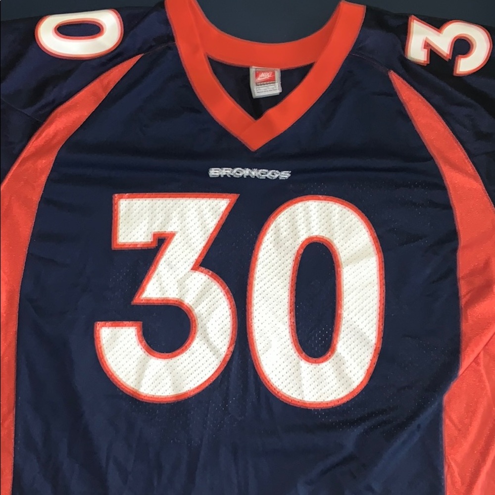 Vintage Terrell Davis Denver Broncos Jersey